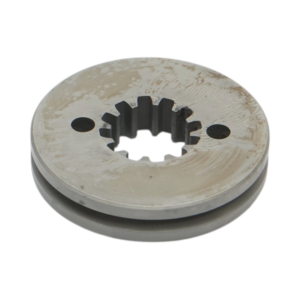 Disc inelar diamantat segmentat 400mm, 26 dinti, rola antrenare pentru masina de taiat beton Breckner Germany - imagine 4