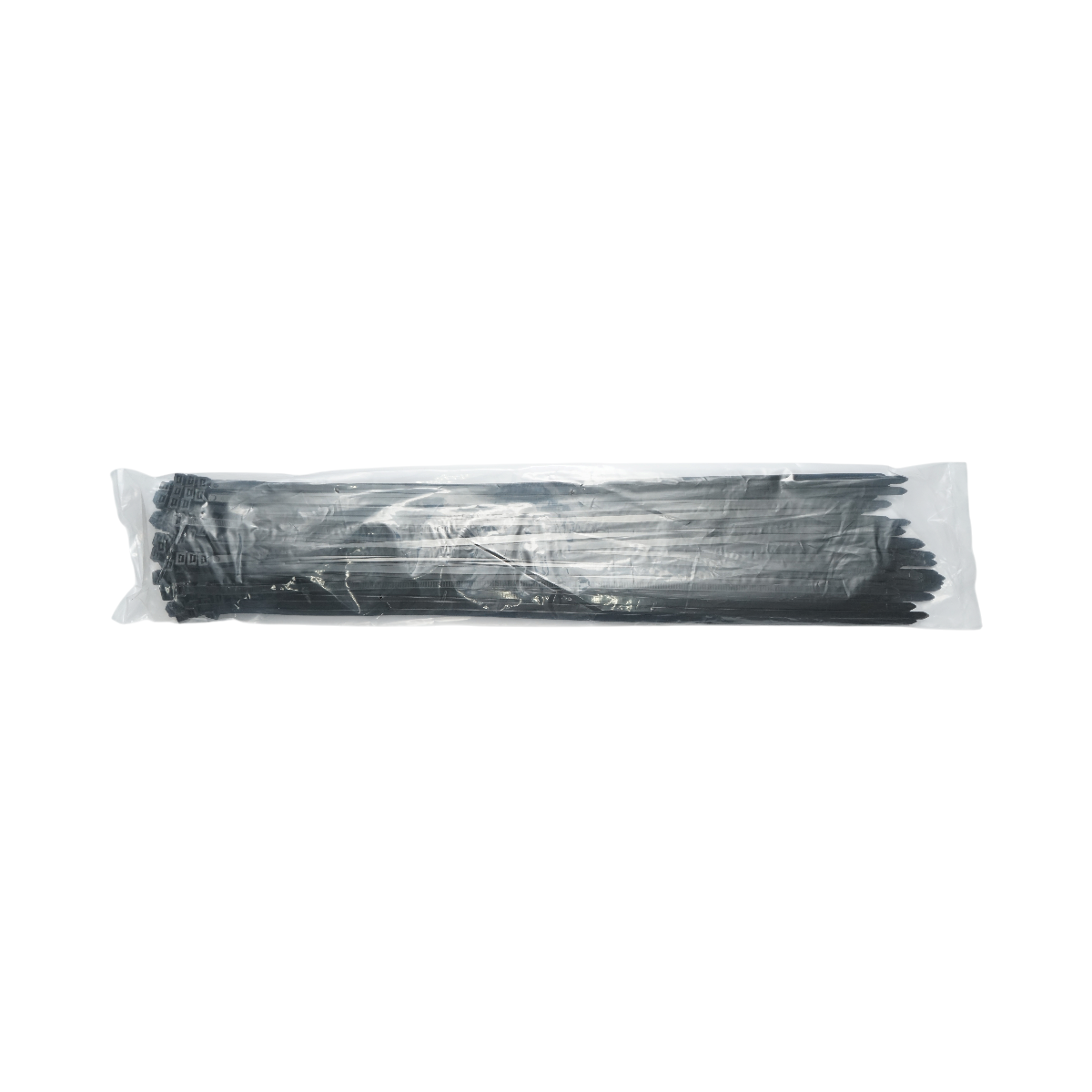 Faseta colier plastic negru 9x750mm 100 buc/set Longroad - imagine 5