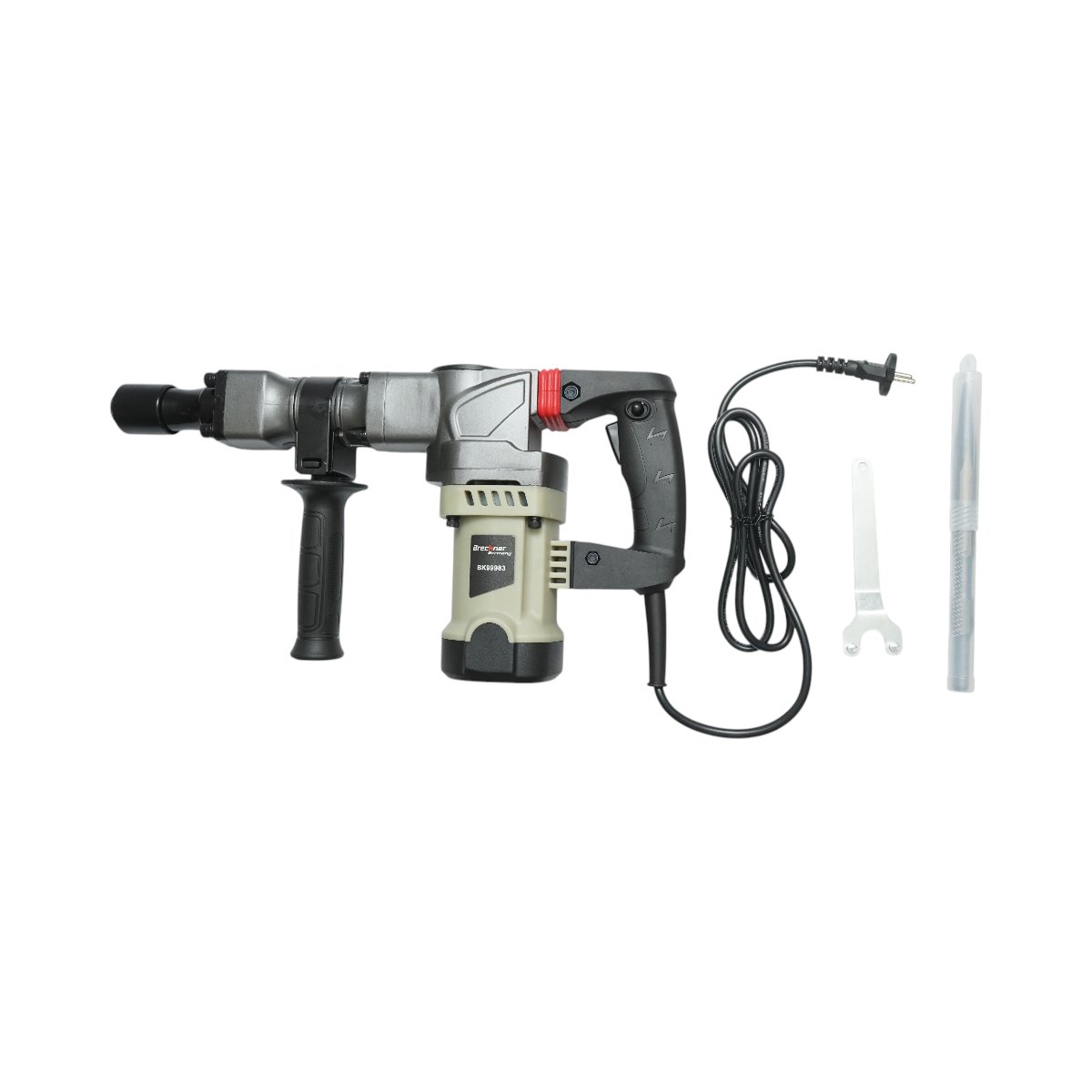 Ciocan demolator electric profesional 1600W, 220V, mandrina HEX, frecventa 4200bpm, dalta ascutita 410mm inclusa Breckner Germany - imagine 3