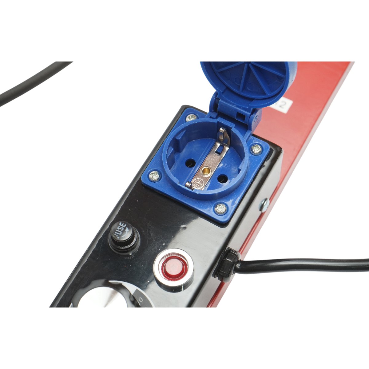 Dispozitiv electric vulcanizare anvelope la cald 2x500W, 220V, 7 adaptoare aluminiu, temperatura reglabila 0-180°C - imagine 9