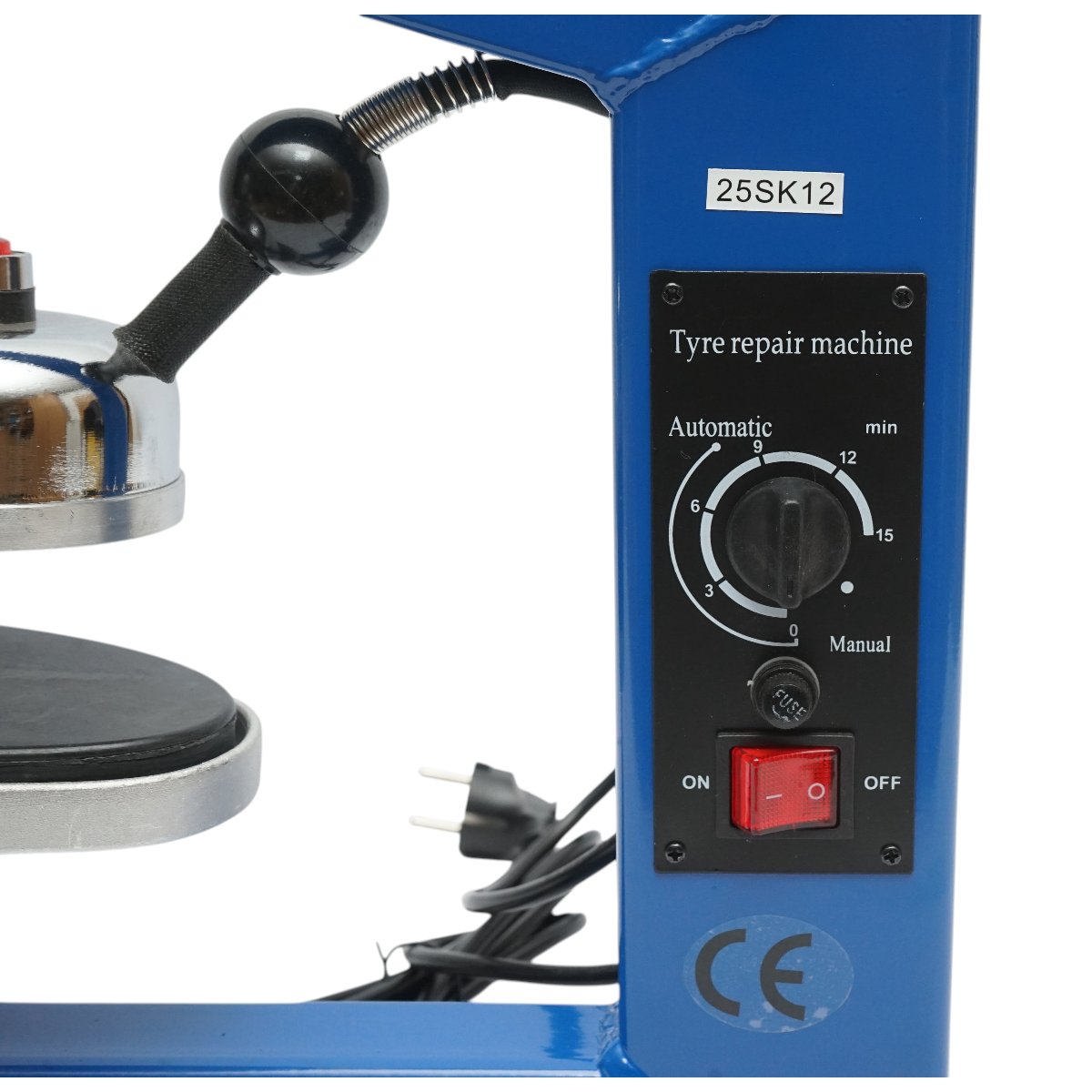 Dispozitiv electric vulcanizare anvelope la cald 500W, 220V, mod automat/manual, temperatura reglabila 120-195°C - imagine 6