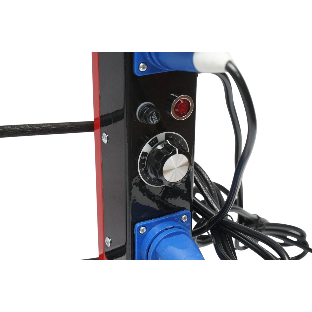 Dispozitiv electric vulcanizare anvelope la cald 2x500W, 220V, 8 adaptoare aluminiu, temperatura reglabila 0-180°C - imagine 8