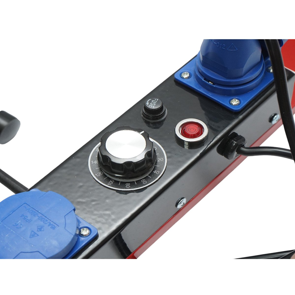 Dispozitiv electric vulcanizare anvelope la cald 2x500W, 220V, 8 adaptoare aluminiu, temperatura reglabila 0-180°C - imagine 9