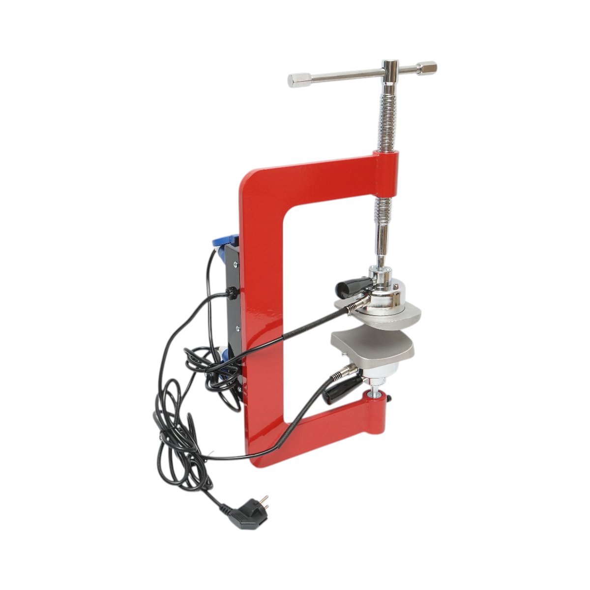 Dispozitiv electric vulcanizare anvelope la cald 2x500W, 220V, 8 adaptoare aluminiu, temperatura reglabila 0-180°C - imagine 5