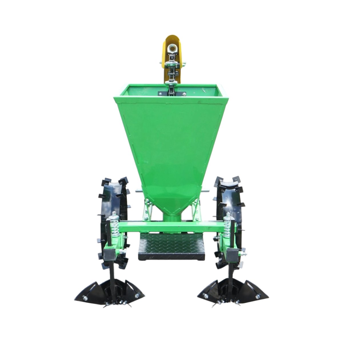 Masina de plantat cartofi pe 1 rand cu buncar 90kg model Polonia - imagine 2