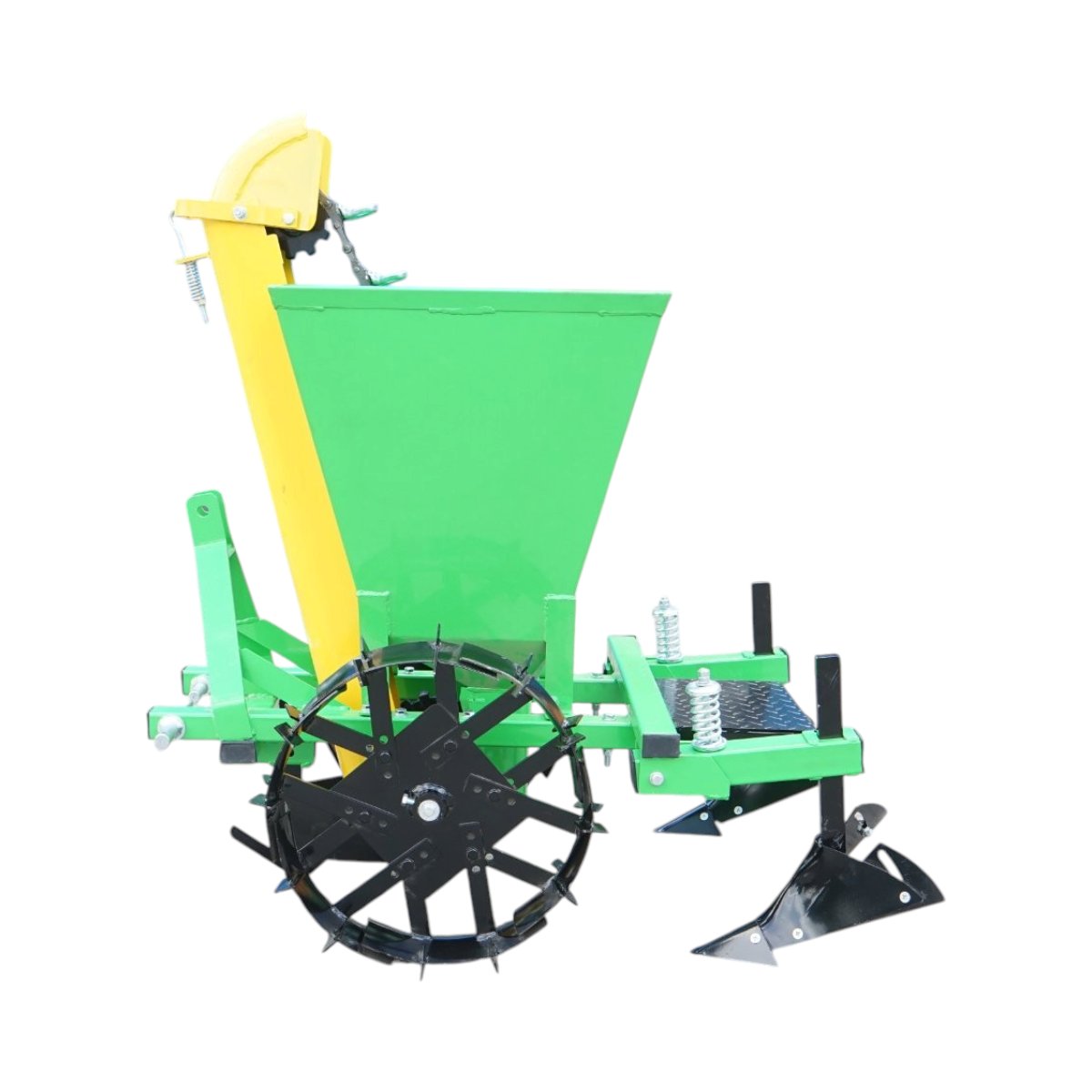 Masina de plantat cartofi pe 1 rand cu buncar 90kg model Polonia - imagine 5