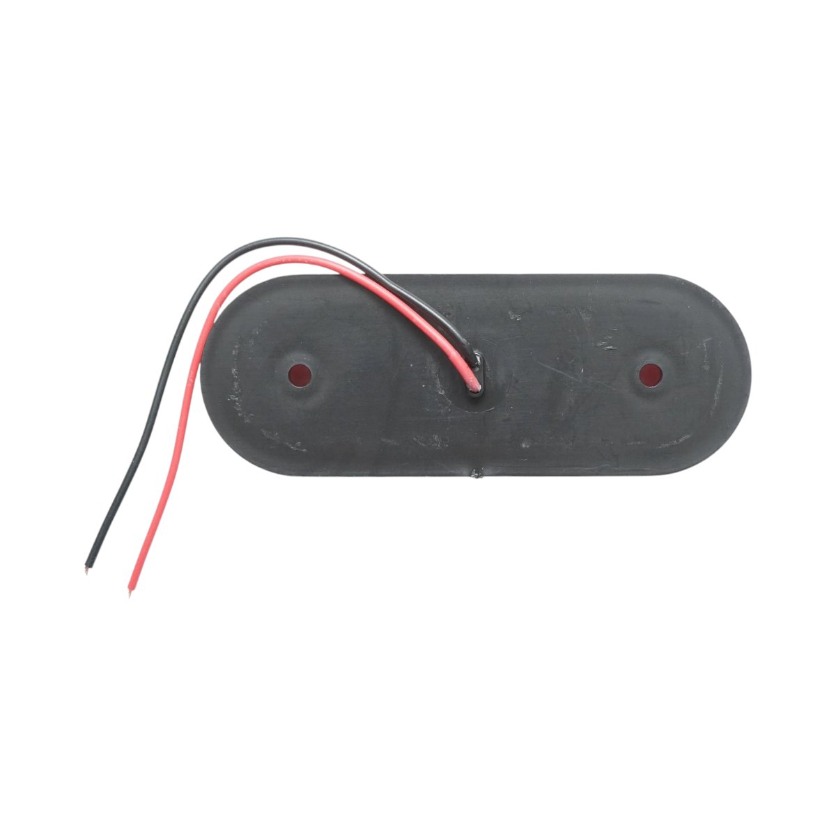 Lampa gabarit laterala ovala LED NEON 12V-24V rosie 24 LED-uri 115x44x16mm Breckner Germany - imagine 4