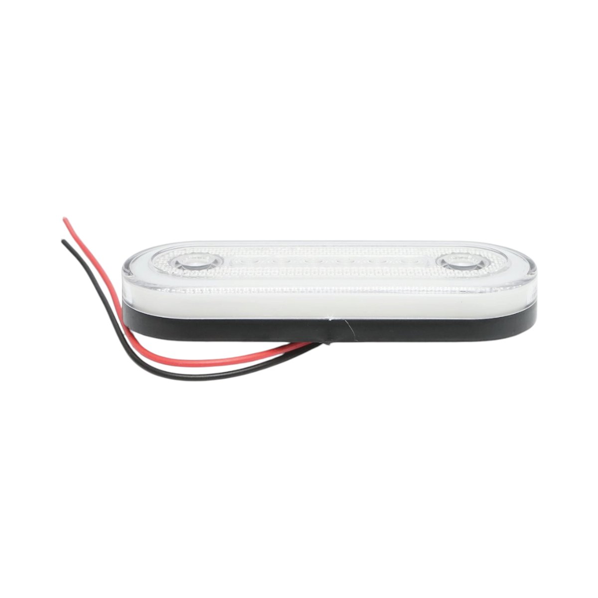 Lampa gabarit laterala ovala LED NEON 12V-24V alba 24 LED-uri 115x44x16mm Breckner Germany - imagine 5
