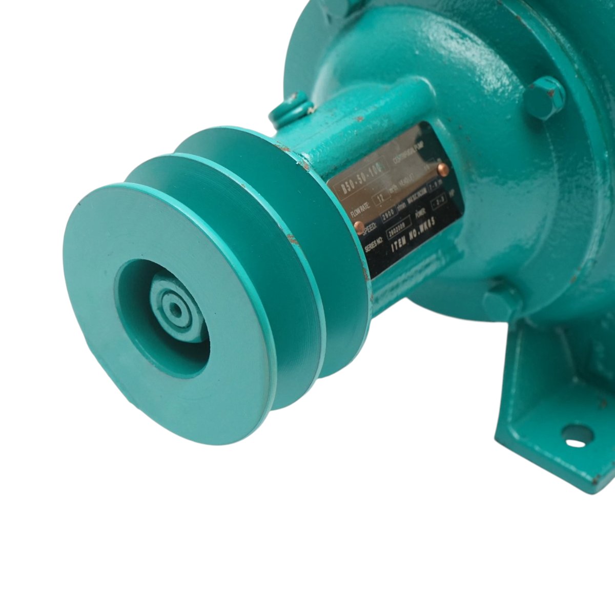 Pompa apa centrifuga cu fulie dubla 1.1kW, 2 toli, debit 12 m3/h, adancime aspiratie 9m, inaltime pompare 15m pentru irigatii - imagine 8