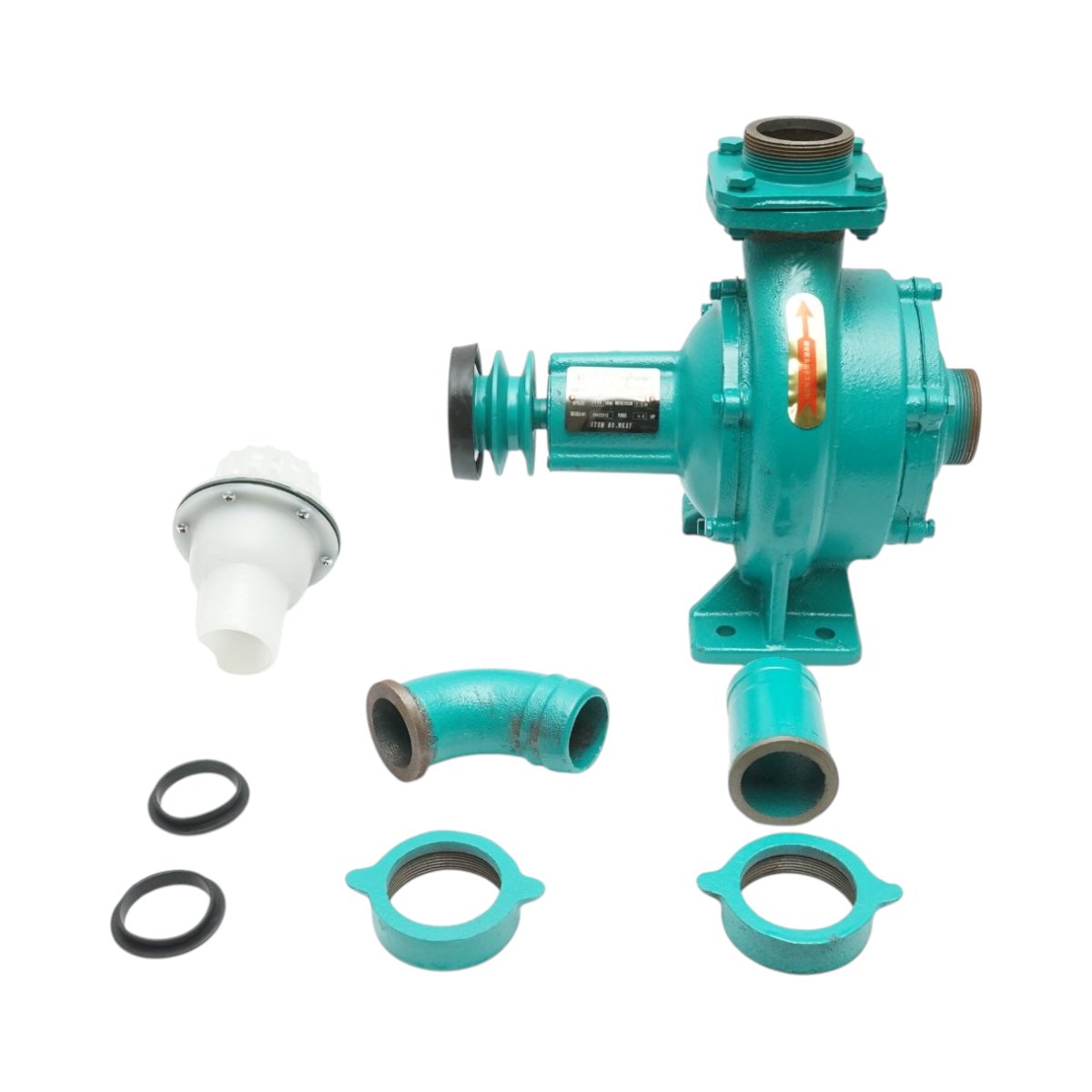 Pompa apa centrifuga cu rotor dublu 4kW, 2 toli, debit 25 m3/h, adancime aspiratie 9m, inaltime pompare 40m pentru irigatii - imagine 2