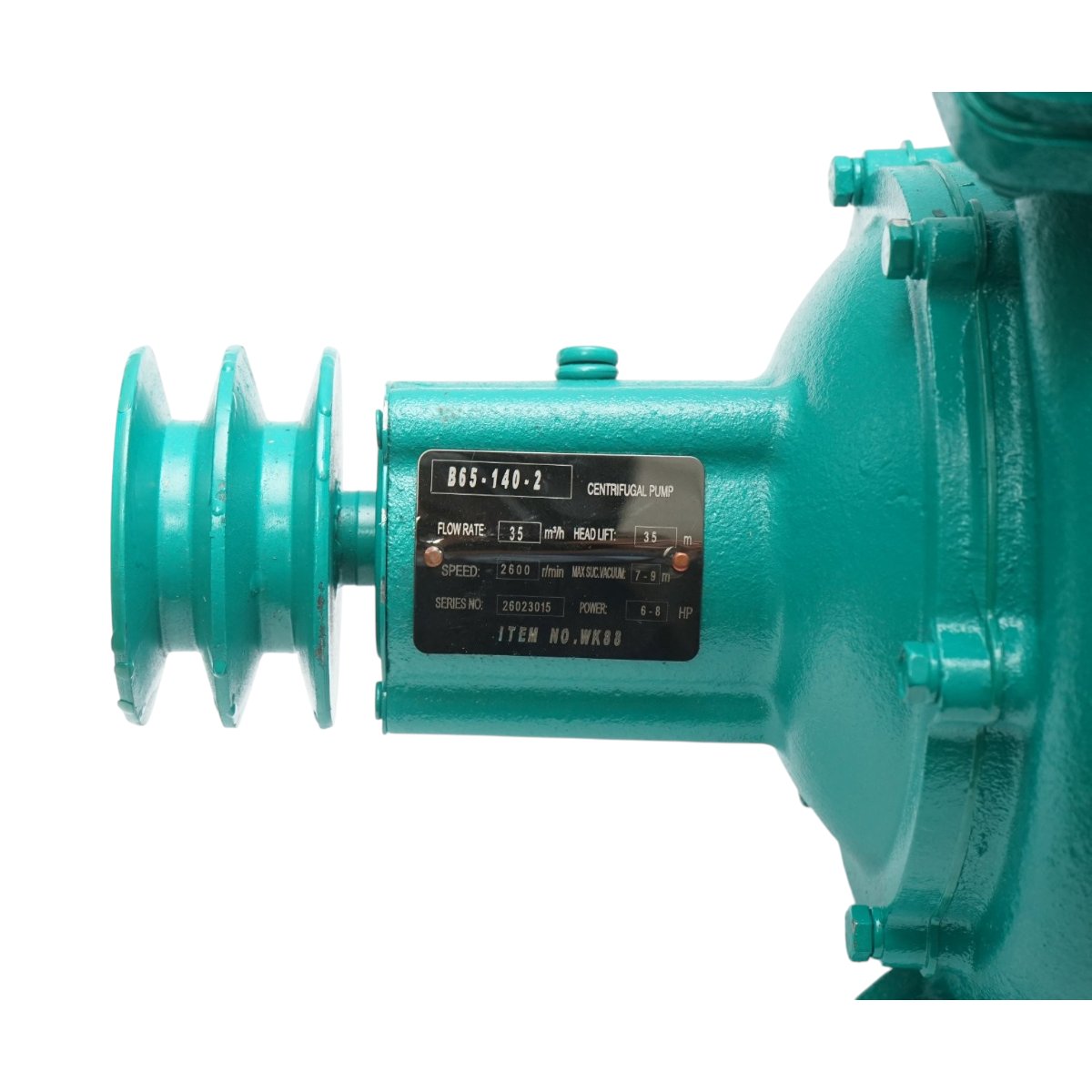 Pompa apa centrifuga cu rotor dublu 5.5kW, 2.5 toli, debit 35 m3/h, adancime aspiratie 9m, inaltime pompare 35m pentru irigatii - imagine 8