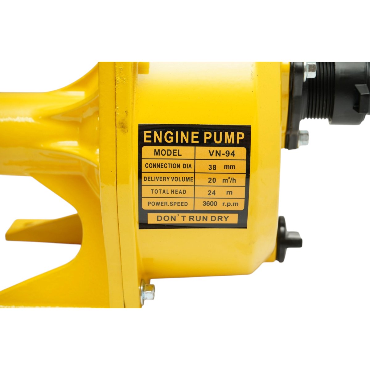 Pompa apa centrifuga autoamorsanta cu fulie dubla 3kW, 1.5 toli, debit 20 m3/h, adancime aspiratie 7m, inaltime pompare 24m pentru irigatii - imagine 10