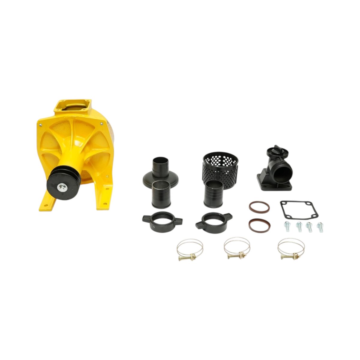 Pompa apa centrifuga autoamorsanta cu fulie dubla 3kW, 2 toli, debit 33 m3/h, adancime aspiratie 7m, inaltime pompare 33m pentru irigatii - imagine 2