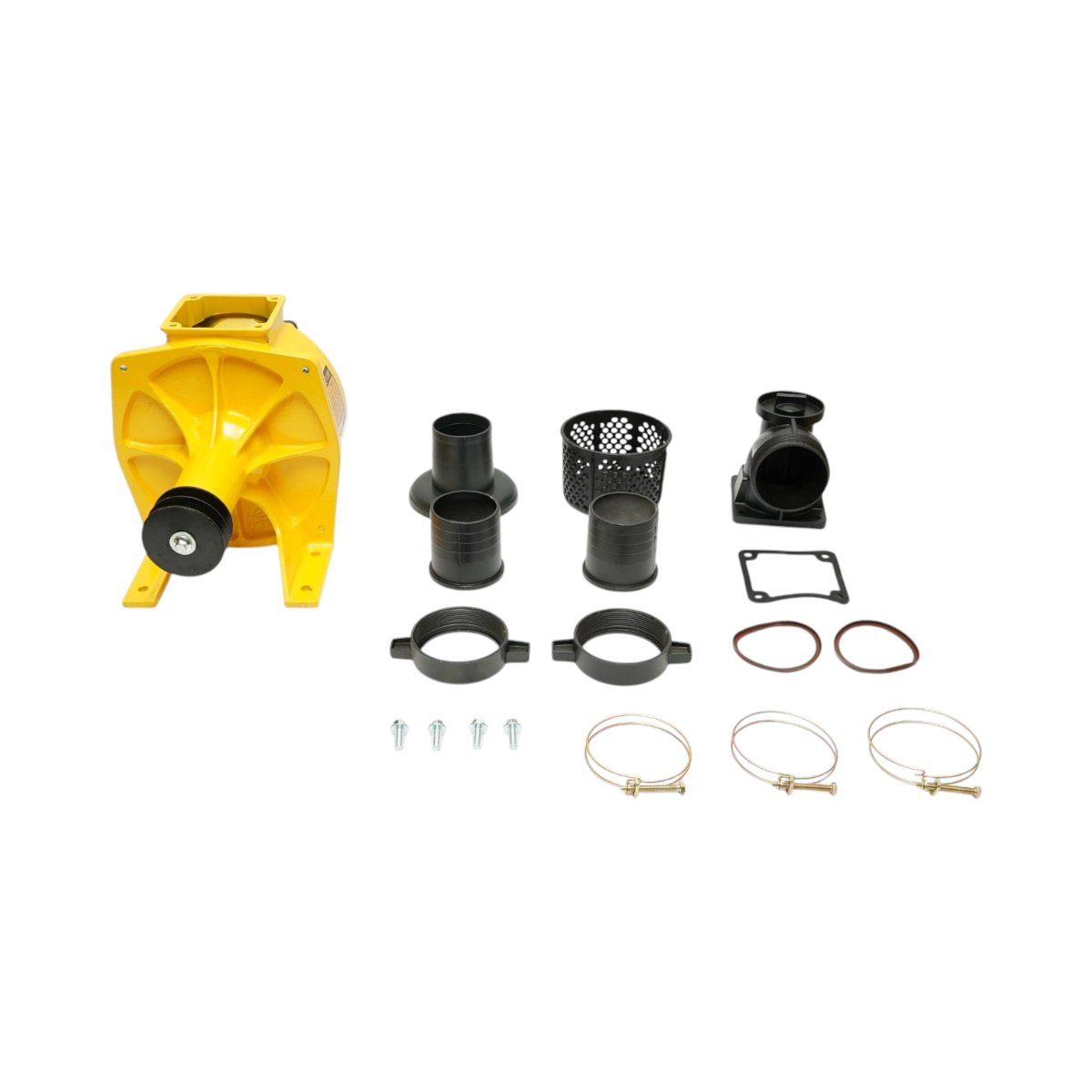 Pompa apa centrifuga autoamorsanta cu fulie dubla 4kW, 3 toli, debit 40 m3/h, adancime aspiratie 7m, inaltime pompare 36m pentru irigatii - imagine 2