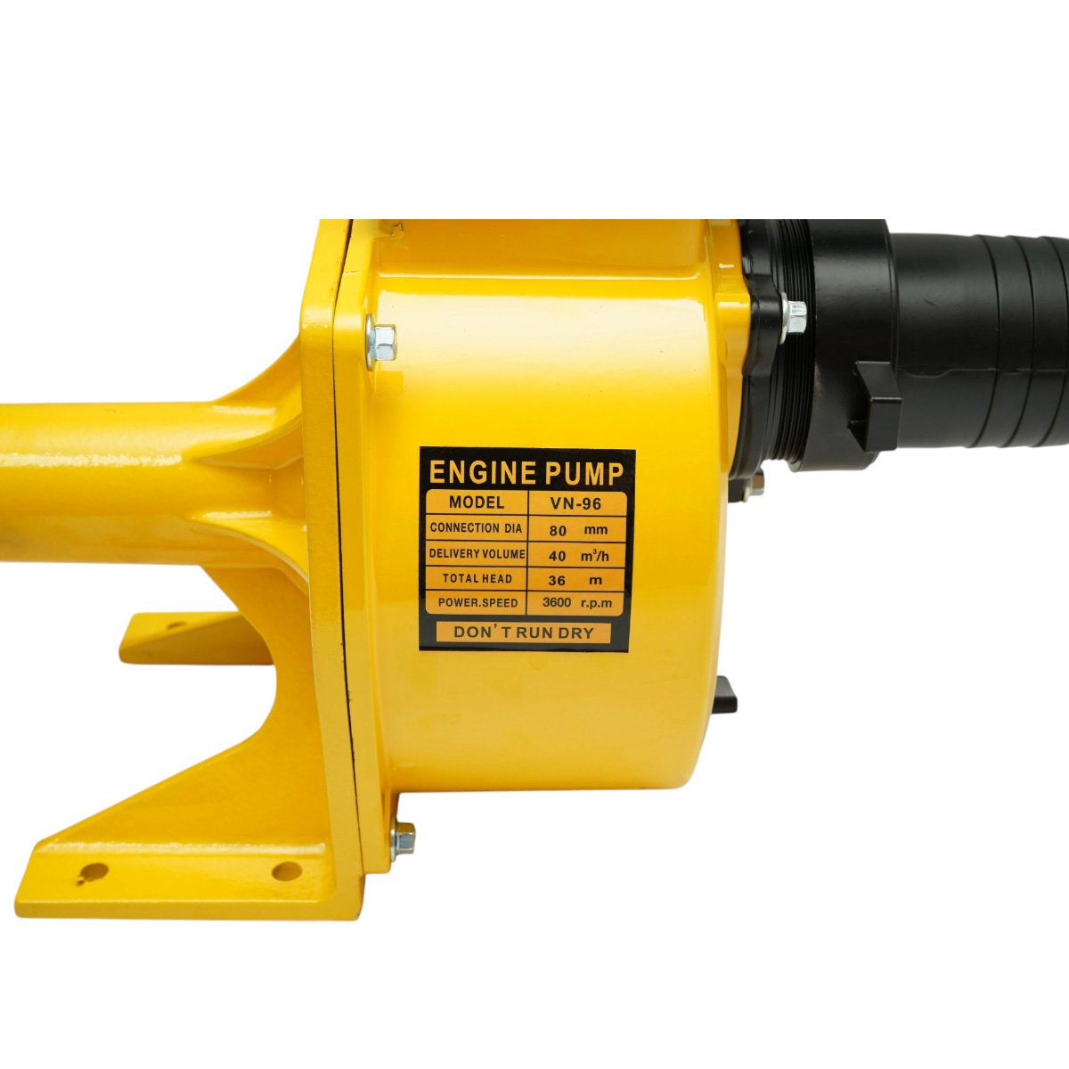 Pompa apa centrifuga autoamorsanta cu fulie dubla 4kW, 3 toli, debit 40 m3/h, adancime aspiratie 7m, inaltime pompare 36m pentru irigatii - imagine 11