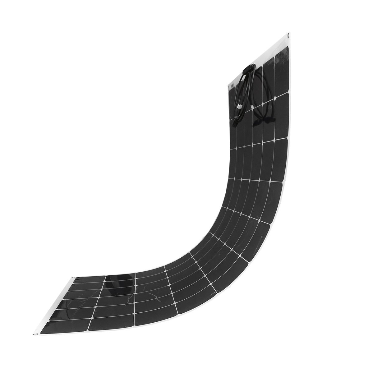 Panou solar 200W flexibil monocristalin portabil cu cablu si conector MC4 1160x890x1mm Breckner Germany - imagine 2