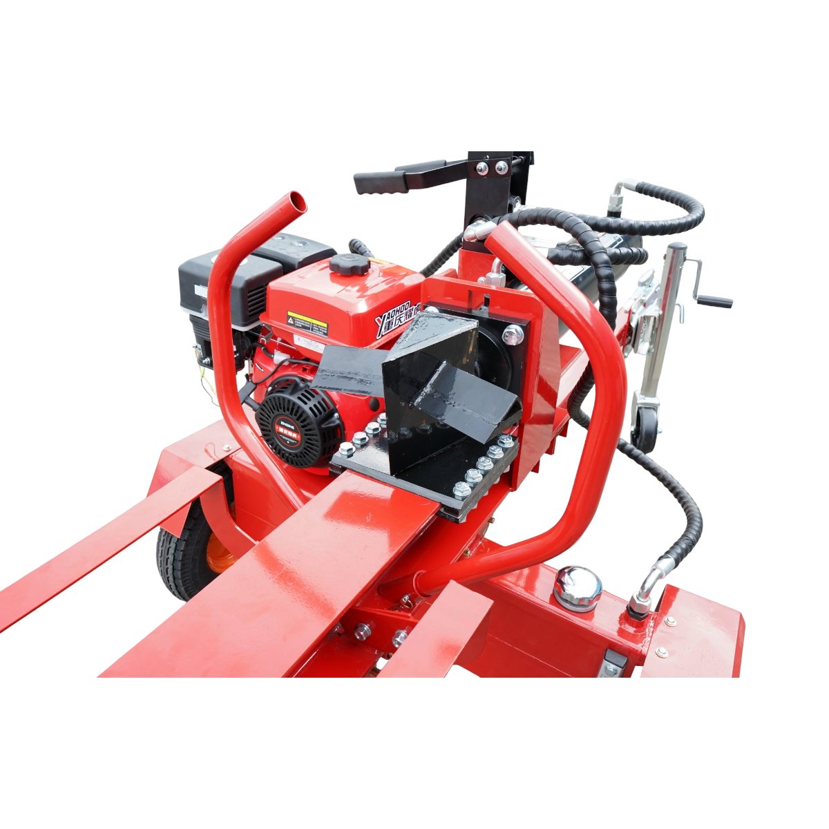 Despicator lemne vertical/orizontal 37T, motor benzina 15CP, grosime maxima 610mm, pompa hidraulica 16GPM THOR - imagine 8