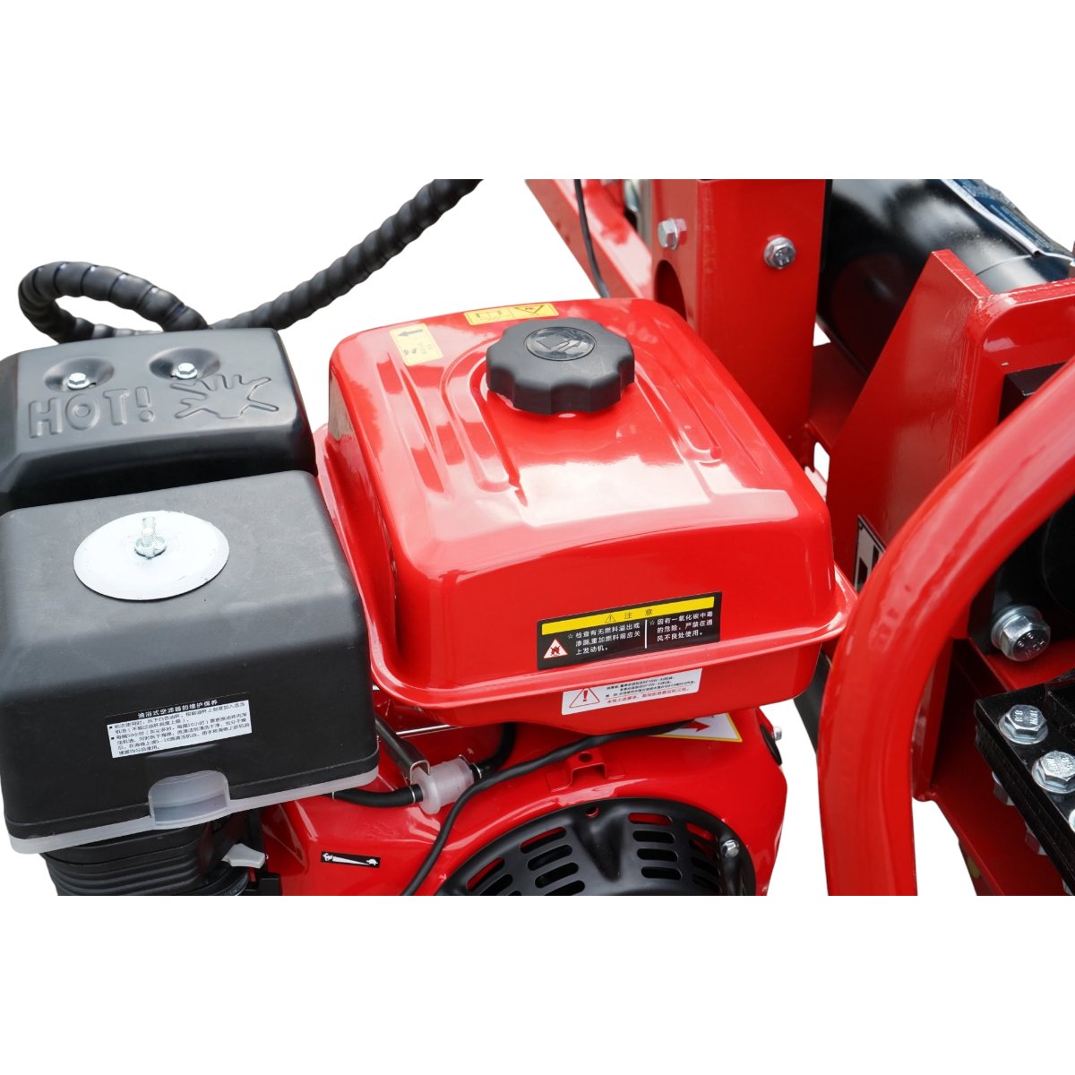 Despicator lemne vertical/orizontal 37T, motor benzina 15CP, grosime maxima 610mm, pompa hidraulica 16GPM THOR - imagine 7
