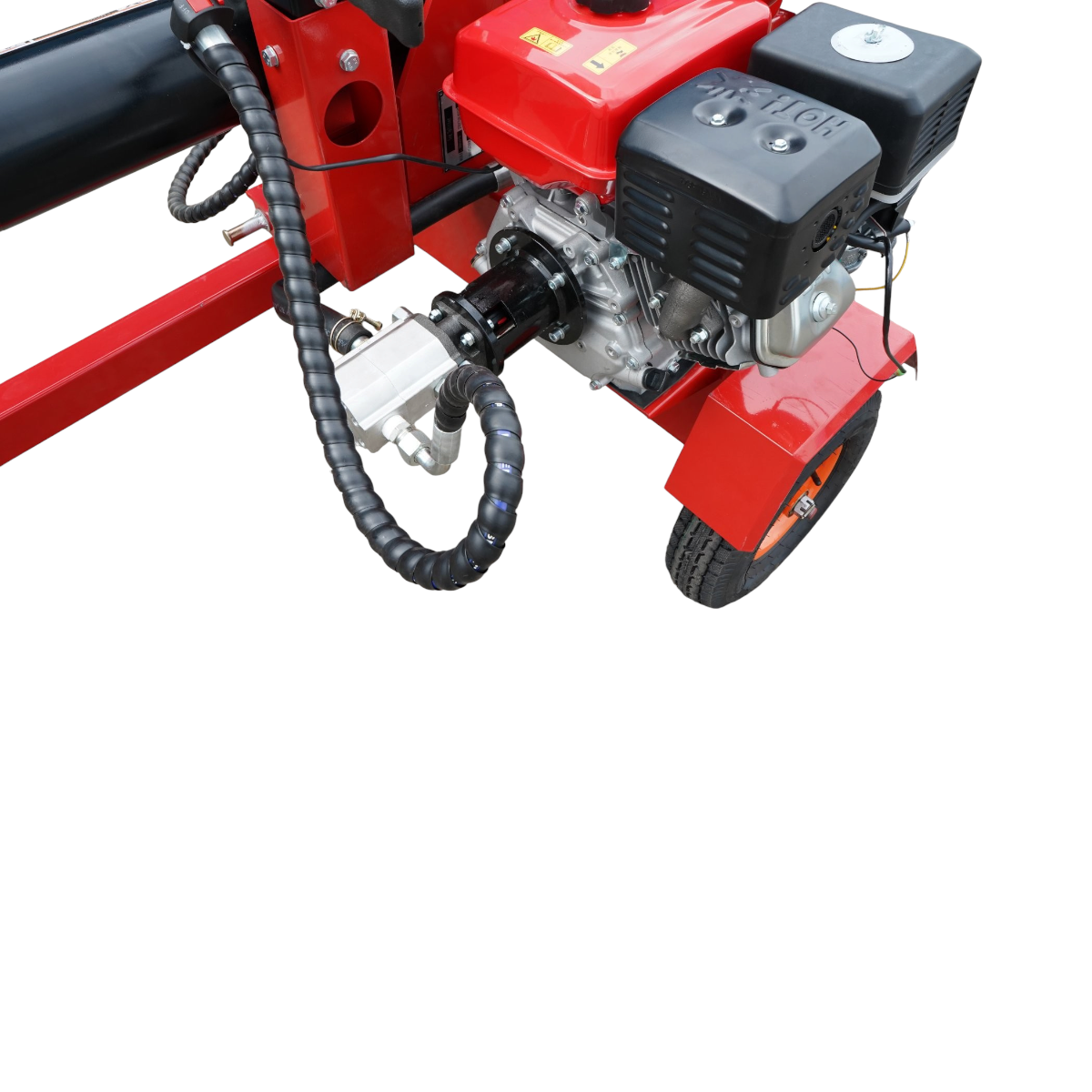 Despicator lemne vertical/orizontal 37T, motor benzina 15CP, grosime maxima 610mm, pompa hidraulica 16GPM THOR - imagine 9