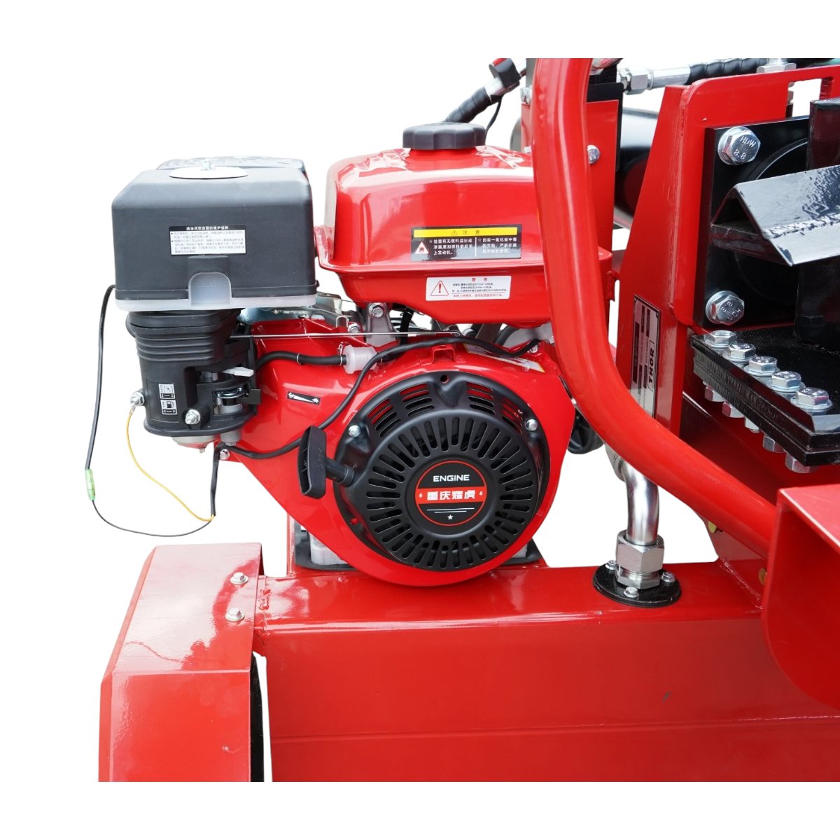 Despicator lemne vertical/orizontal 37T, motor benzina 15CP, grosime maxima 610mm, pompa hidraulica 16GPM THOR - imagine 6