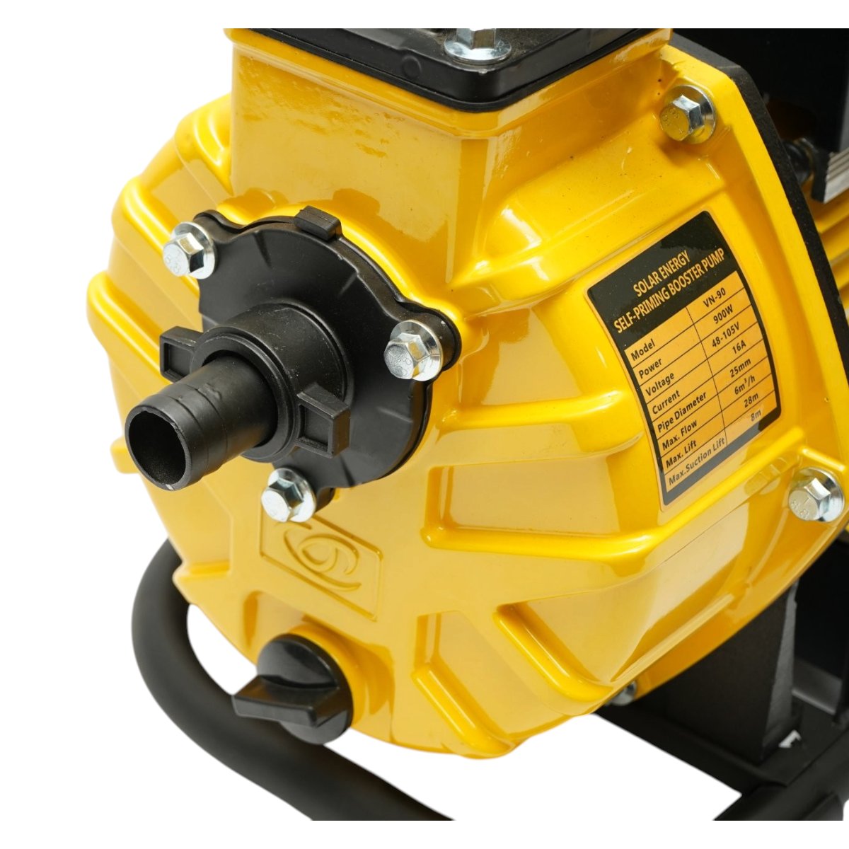 Pompa apa solara autoamorsanta automata booster 900W, 48-105V, 1 tol, debit 6 m3/h, adancime aspiratie 8m, inaltime pompare 28m pentru irigatii - imagine 9