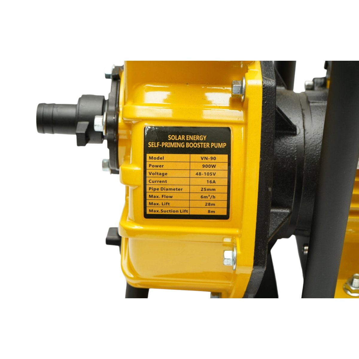 Pompa apa solara autoamorsanta automata booster 900W, 48-105V, 1 tol, debit 6 m3/h, adancime aspiratie 8m, inaltime pompare 28m pentru irigatii - imagine 10