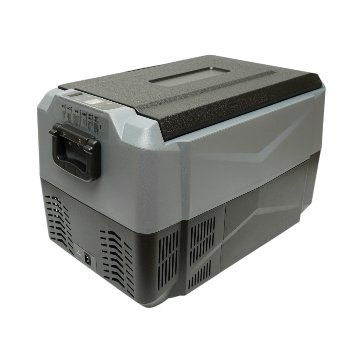 Frigider auto 35L cu compresor 12V-24V-220V, 60W, afisaj LCD, zona dubla de racire, USB 630x390x390mm - imagine 7