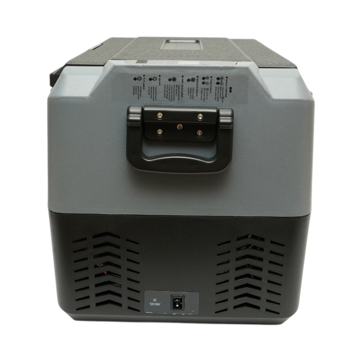 Frigider auto 35L cu compresor 12V-24V-220V, 60W, afisaj LCD, zona dubla de racire, USB 630x390x390mm - imagine 5