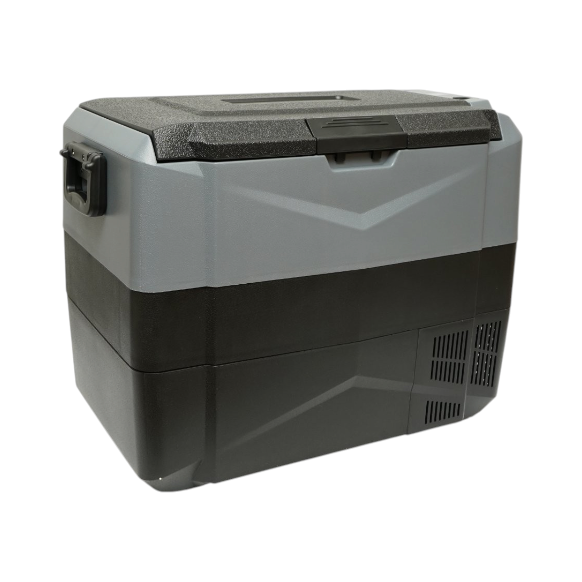 Frigider auto 45L cu compresor 12V-24V-220V, 60W, afisaj LCD, zona dubla de racire, USB 630x390x490mm - imagine 9