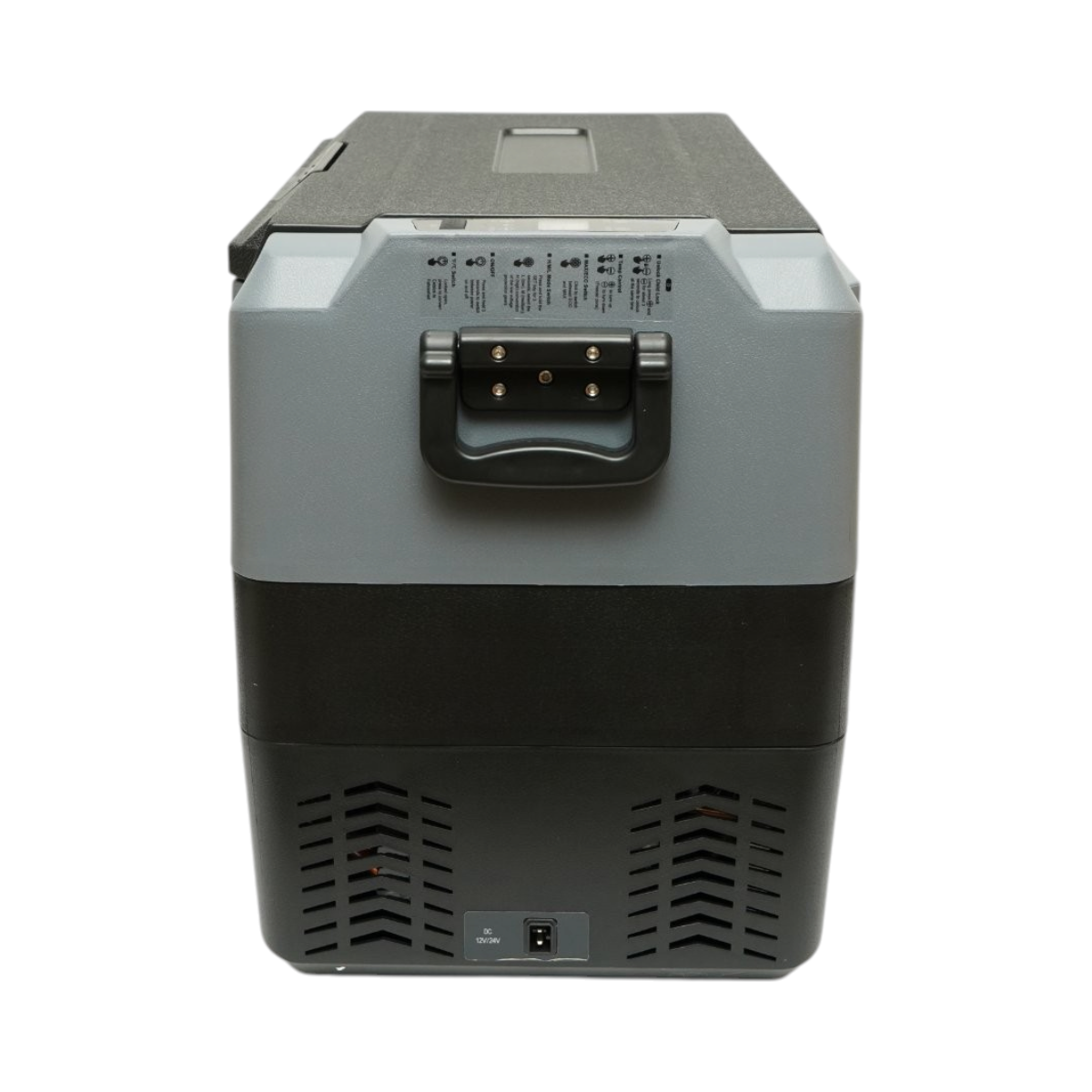 Frigider auto 45L cu compresor 12V-24V-220V, 60W, afisaj LCD, zona dubla de racire, USB 630x390x490mm - imagine 5