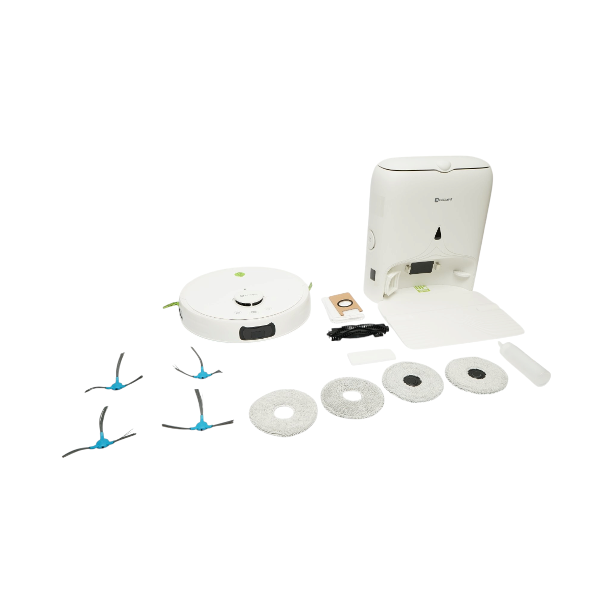 Aspirator robot inteligent cu functie mop 8500Pa, statie auto-golire, navigatie laser LDS, baterie 5200 mAh, perie anti-incurcare, control aplicatie WiFi Extravis - imagine 14