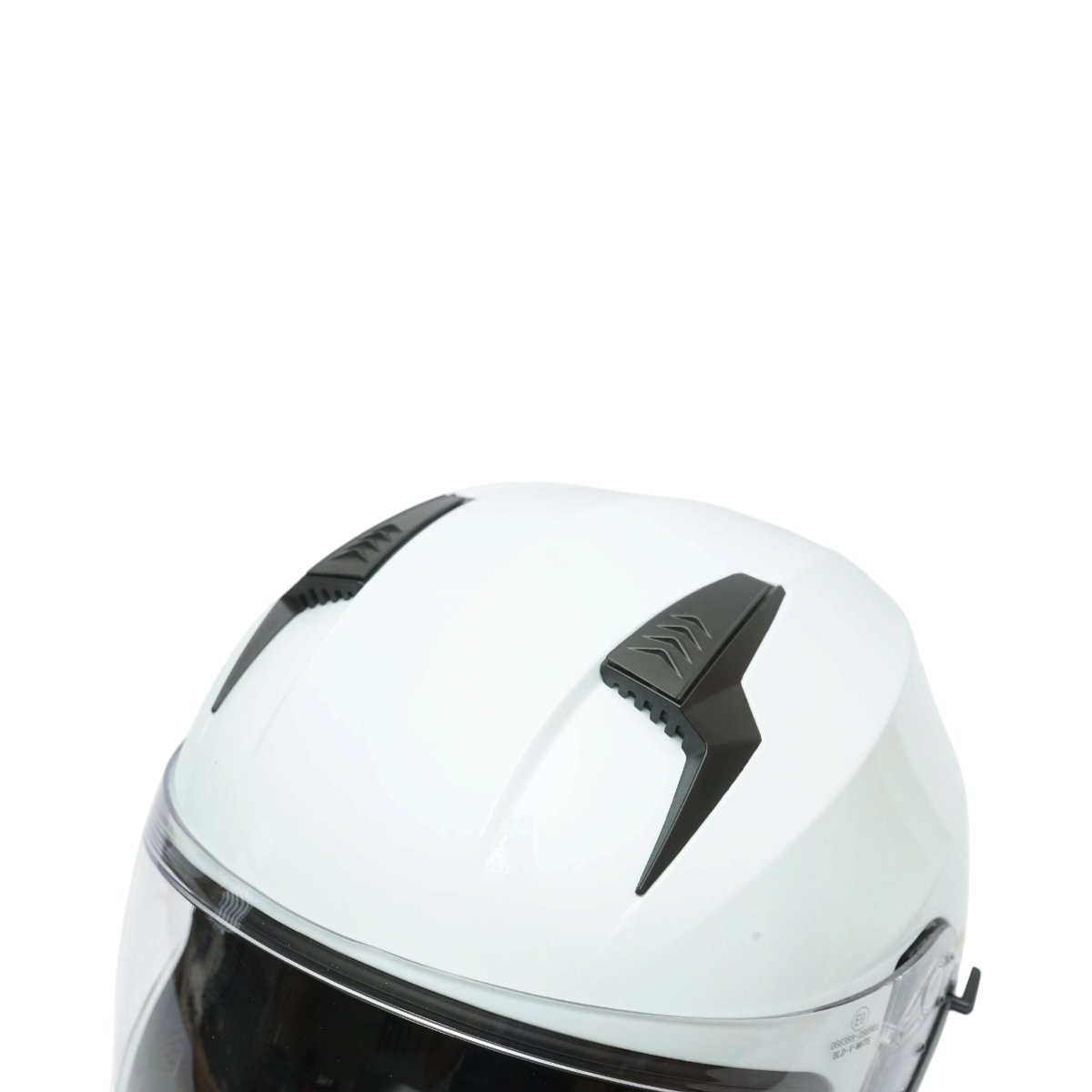 Casca moto integrala alba cu viziera transparenta si ochelari de soare, marimea L Arcane White Breckner Germany - imagine 11