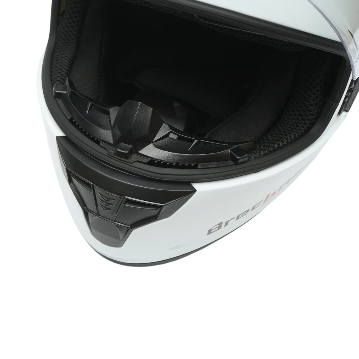 Casca moto integrala alba cu viziera transparenta si ochelari de soare, marimea L Arcane White Breckner Germany - imagine 9