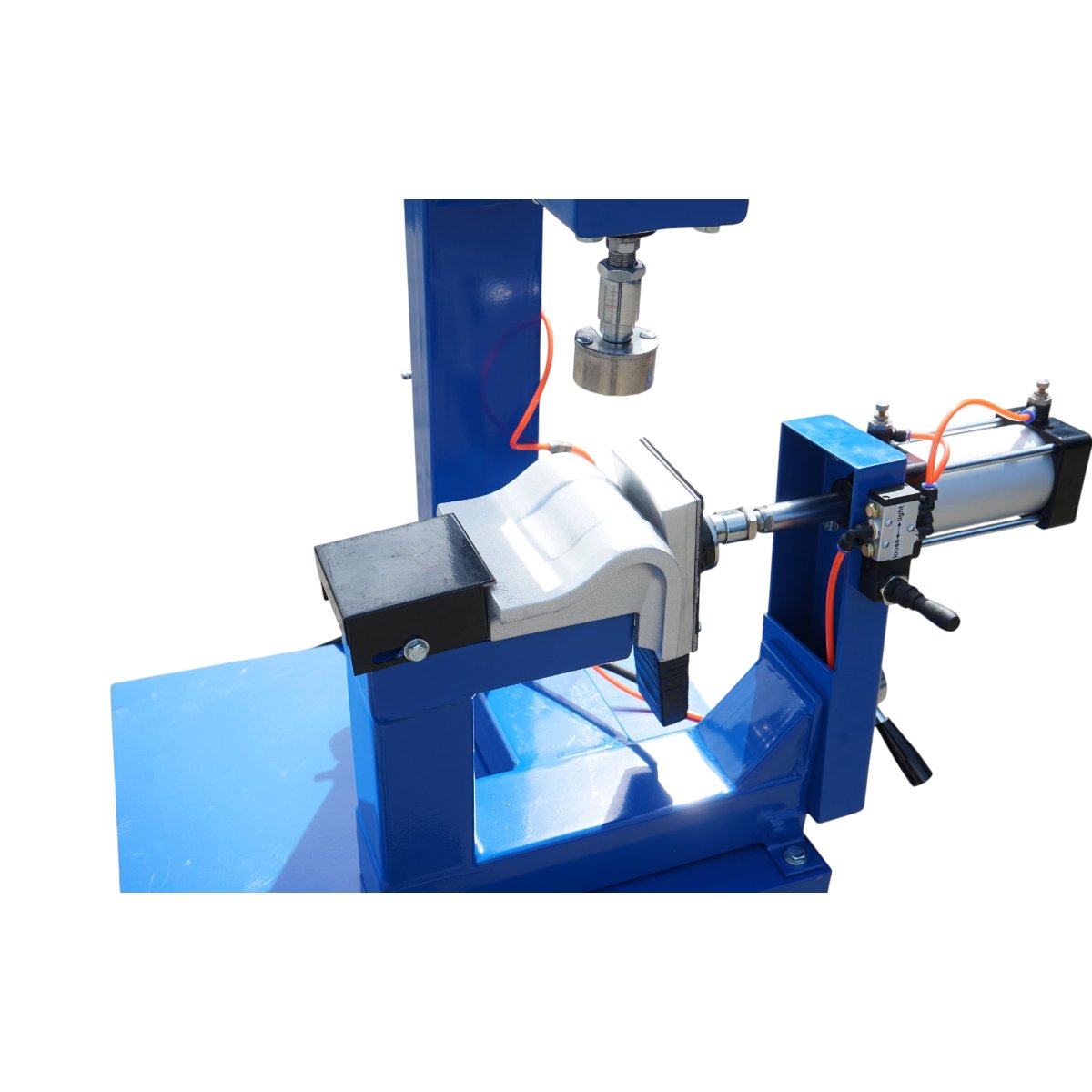 Dispozitiv pneumatic vulcanizare anvelope la cald 2000W, 220V, 10 adaptoare aluminiu, timer 0-120 minute, 2 regulatoare digitale temperatura 0-400°C THOR - imagine 9