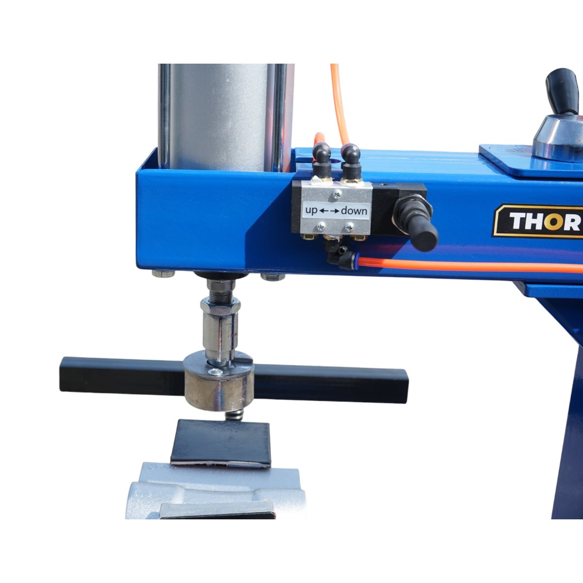 Dispozitiv pneumatic vulcanizare anvelope la cald 2000W, 220V, 10 adaptoare aluminiu, timer 0-120 minute, 2 regulatoare digitale temperatura 0-400°C THOR - imagine 13