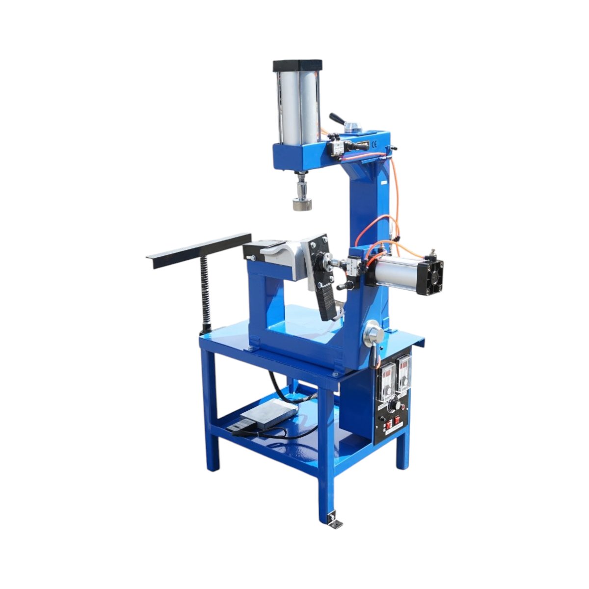 Dispozitiv pneumatic vulcanizare anvelope la cald 2000W, 220V, 10 adaptoare aluminiu, timer 0-120 minute, 2 regulatoare digitale temperatura 0-400°C THOR - imagine 6