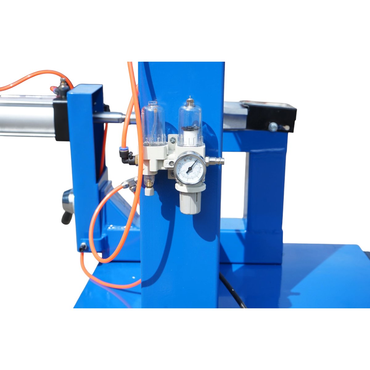 Dispozitiv pneumatic vulcanizare anvelope la cald 2000W, 220V, 10 adaptoare aluminiu, timer 0-120 minute, 2 regulatoare digitale temperatura 0-400°C THOR - imagine 10