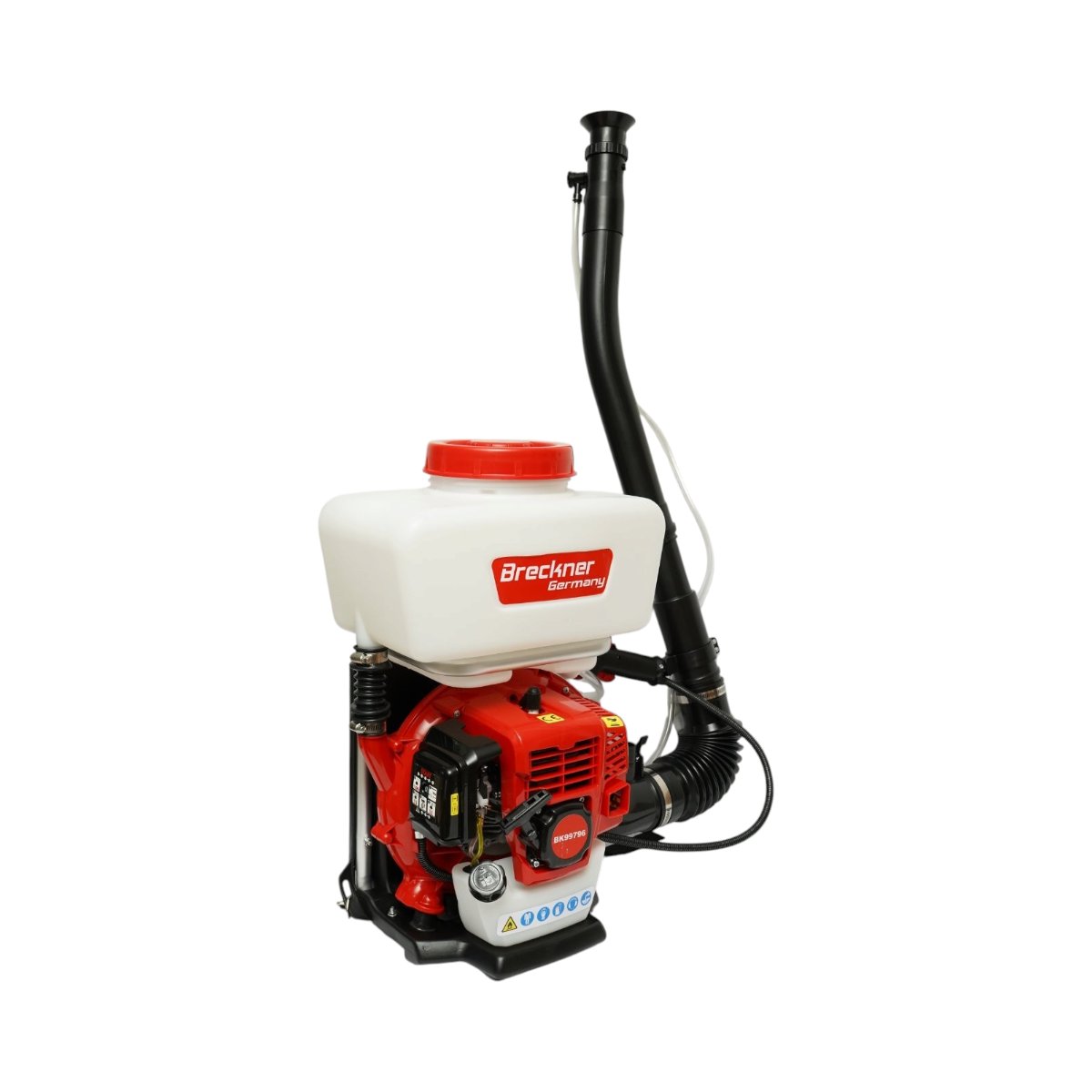 Atomizor pe benzina 14L, motor 2 timpi 2.3CP, 43cc, raza pulverizare 12m Breckner Germany - imagine 6