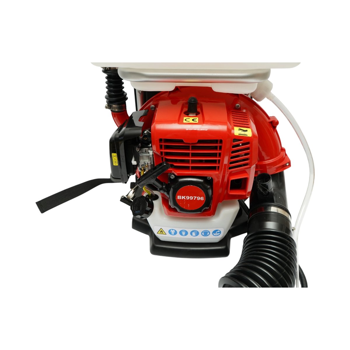 Atomizor pe benzina 14L, motor 2 timpi 2.3CP, 43cc, raza pulverizare 12m Breckner Germany - imagine 11