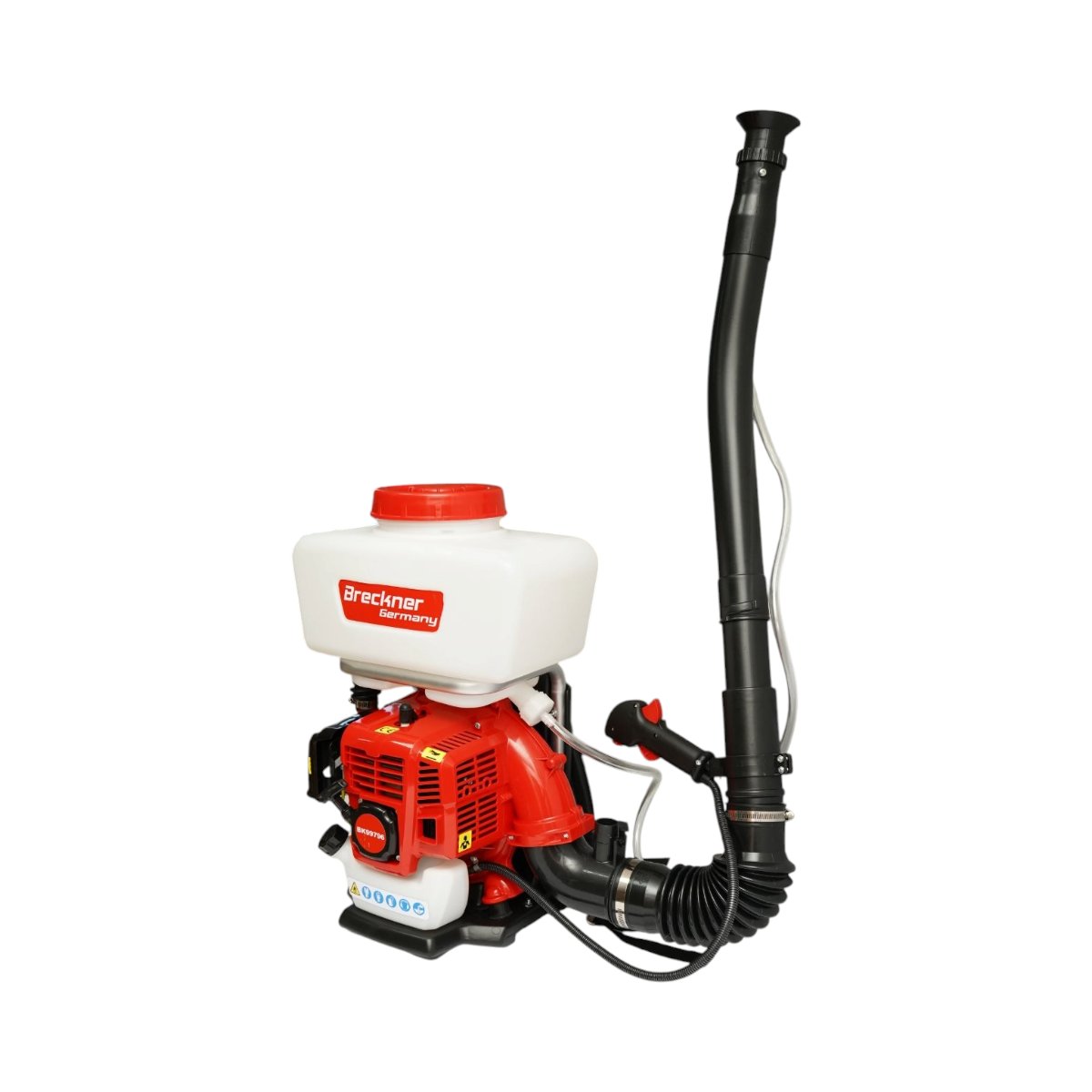 Atomizor pe benzina 14L, motor 2 timpi 2.3CP, 43cc, raza pulverizare 12m Breckner Germany - imagine 3
