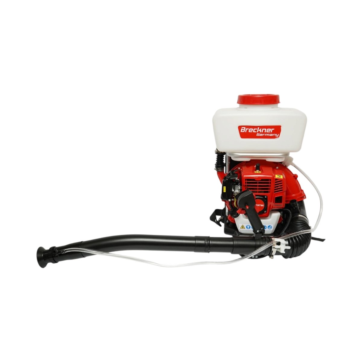 Atomizor pe benzina 14L, motor 2 timpi 2.3CP, 43cc, raza pulverizare 12m Breckner Germany - imagine 4