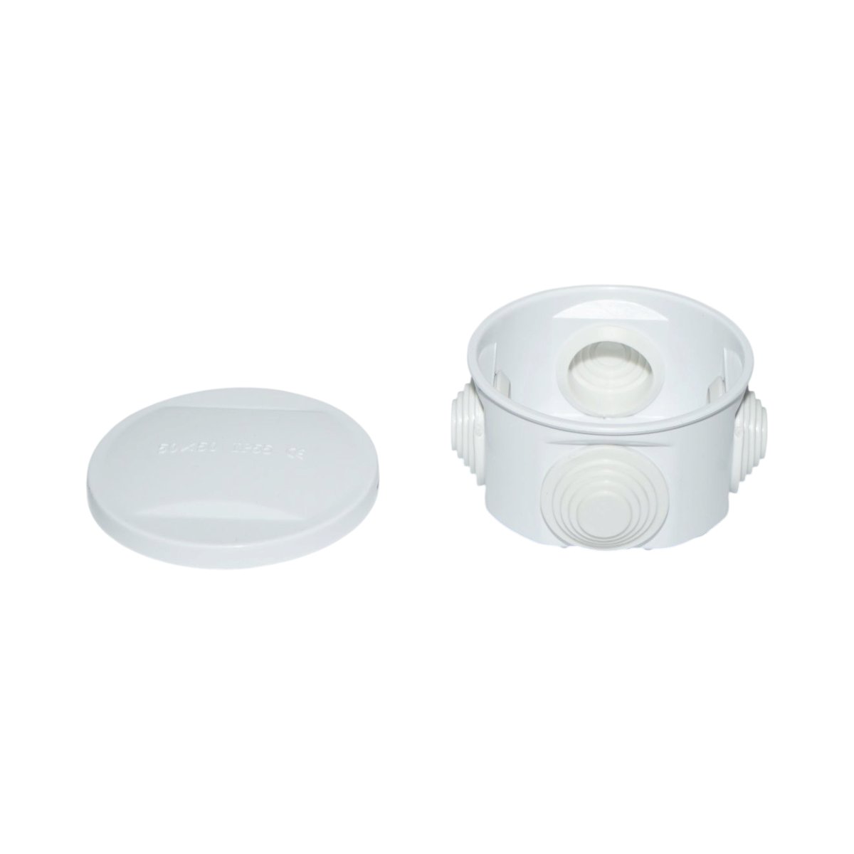 Doza derivatie rotunda aparenta 4 intrari 50x50mm IP55 - imagine 2