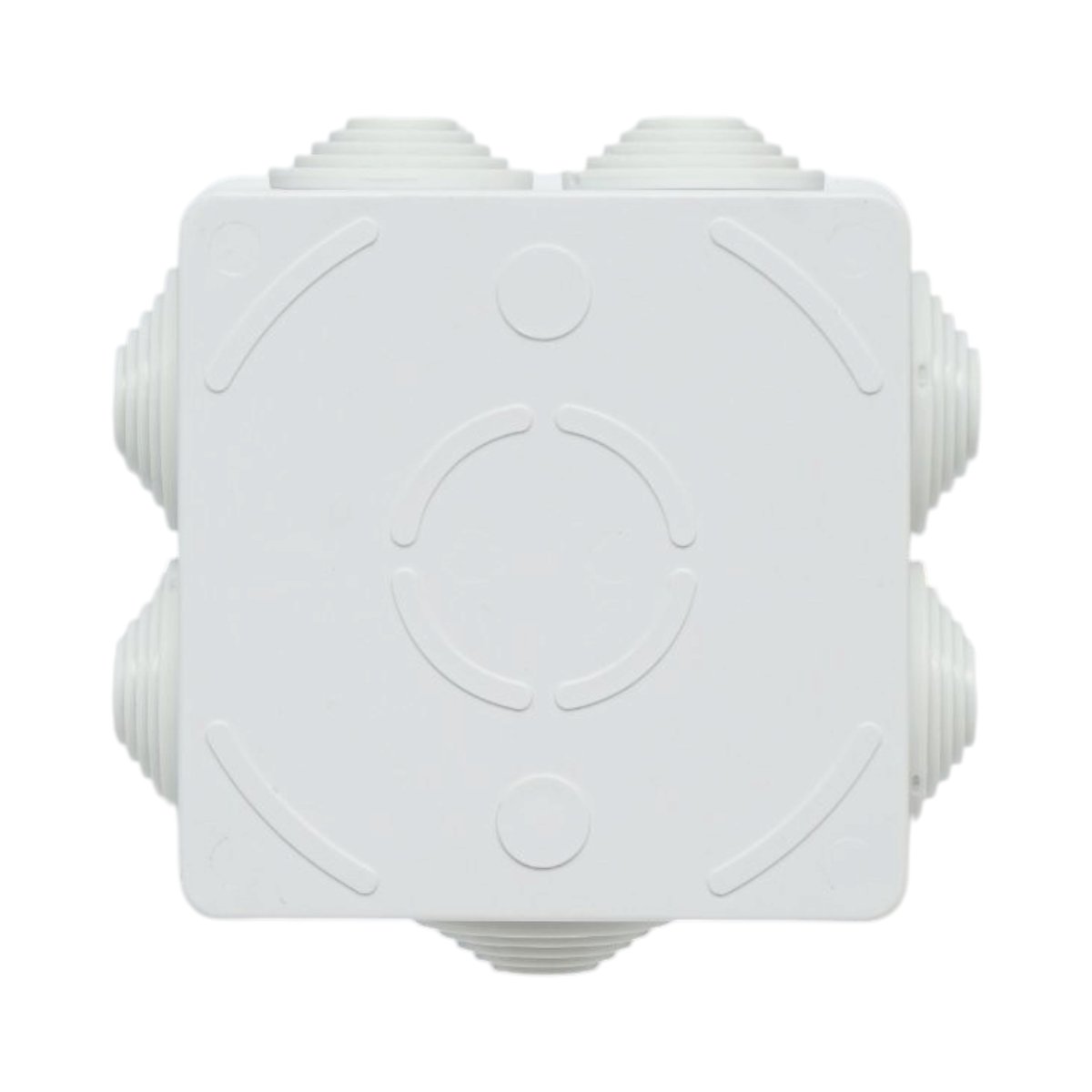 Doza derivatie patrata aparenta 7 intrari 85x85x50mm IP55 - imagine 5