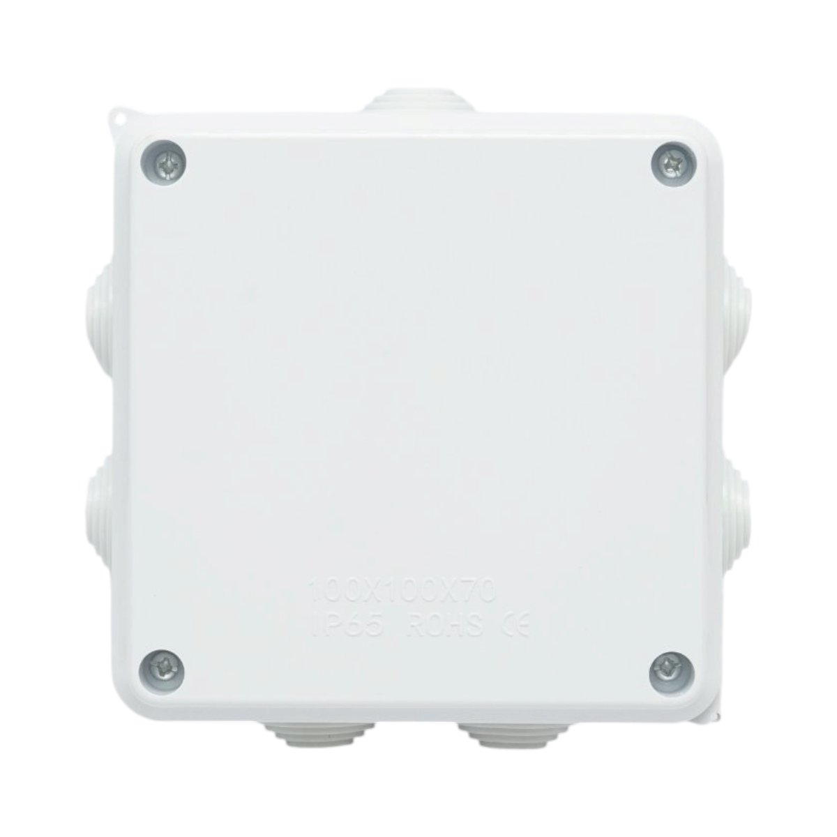 Doza derivatie patrata aparenta 7 intrari 100x100x70mm IP65 - imagine 4