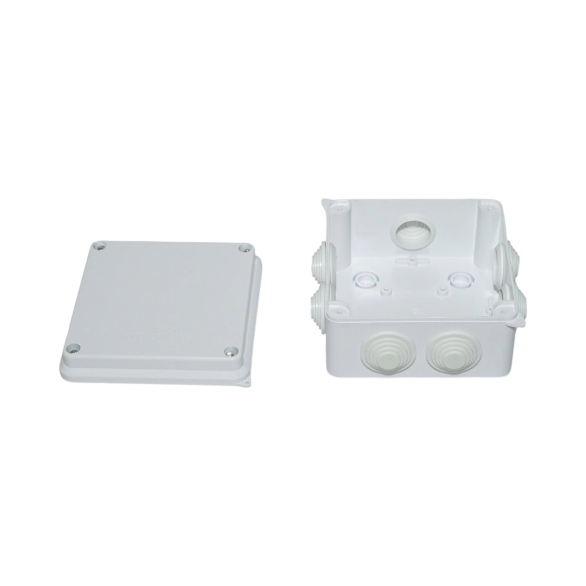 Doza derivatie patrata aparenta 7 intrari 100x100x70mm IP65 - imagine 2