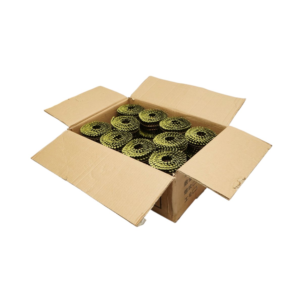 Set 9000 cuie constructii pe tambur 2.6x57mm inelate 300 buc/rola, 30 role/cutie - imagine 6