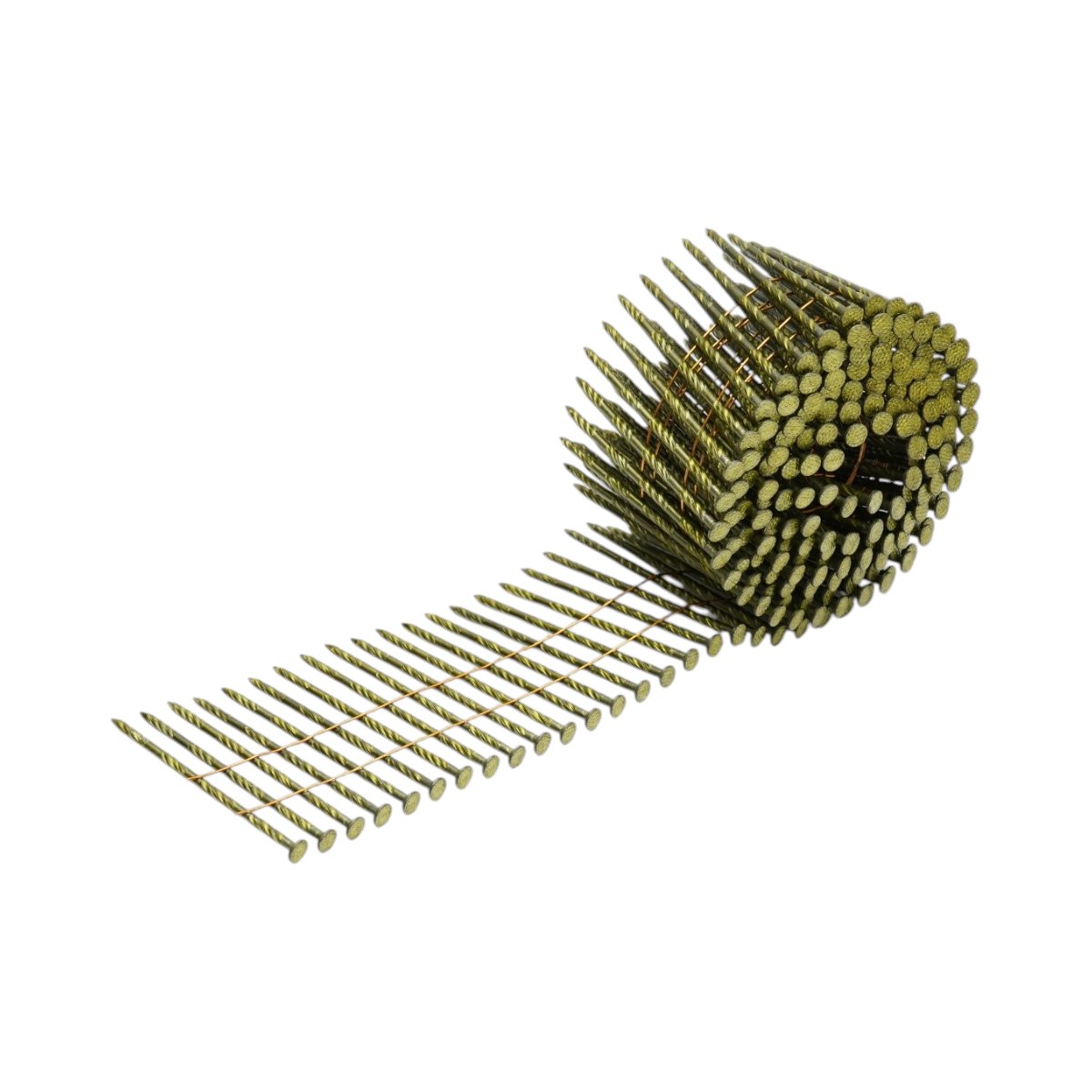Set 7200 cuie constructii pe tambur 2.9x70mm inelate 240 buc/rola, 30 role/cutie - imagine 2