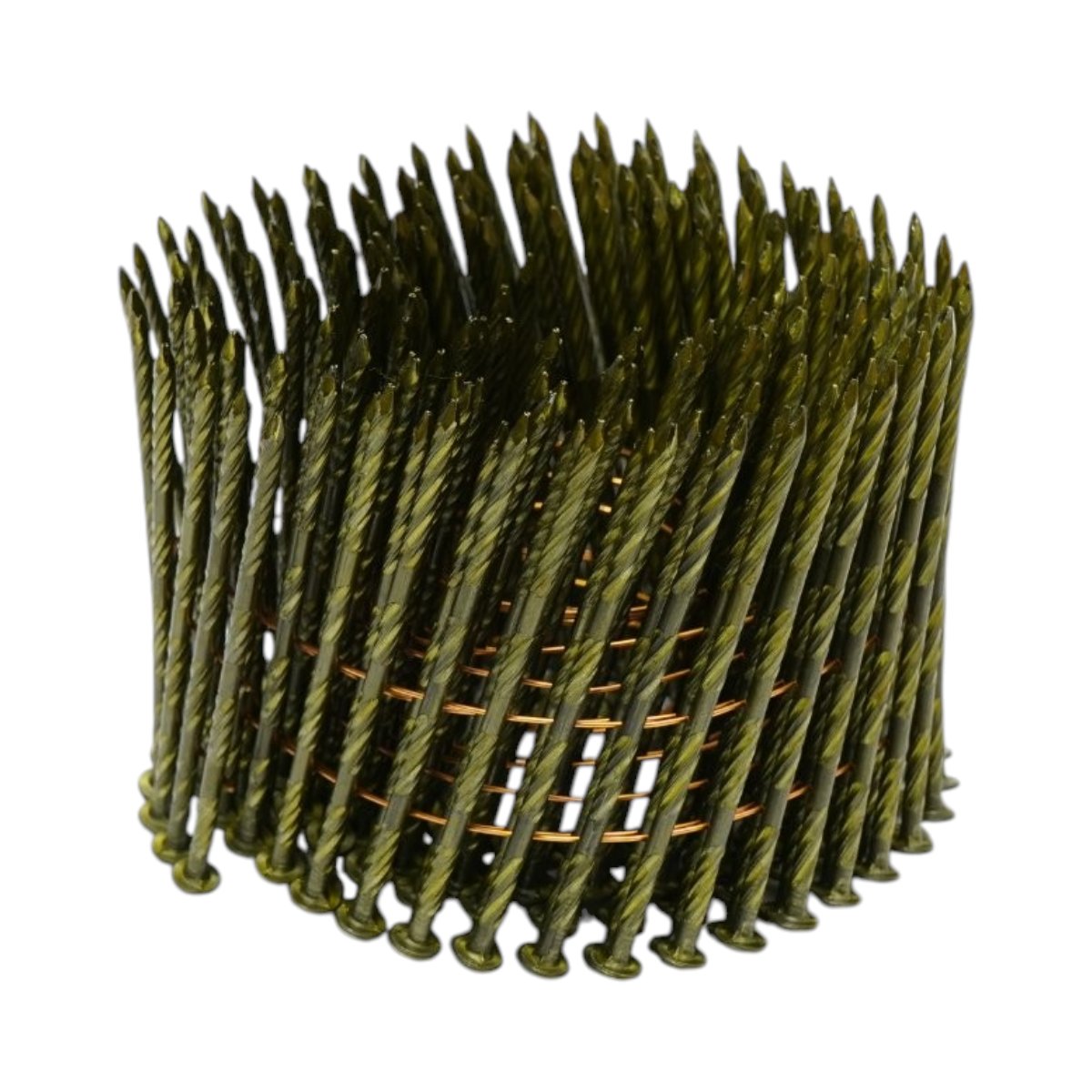 Set 4500 cuie constructii pe tambur 2.8x80mm inelate 225 buc/rola, 20 role/cutie - imagine 4