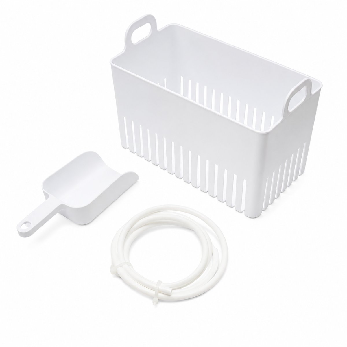 Aparat de facut cuburi de gheata inox 20 kg/24h, rezervor apa 2.5L, cos colectare 1.2kg, autocuratare, afisaj digital - imagine 13