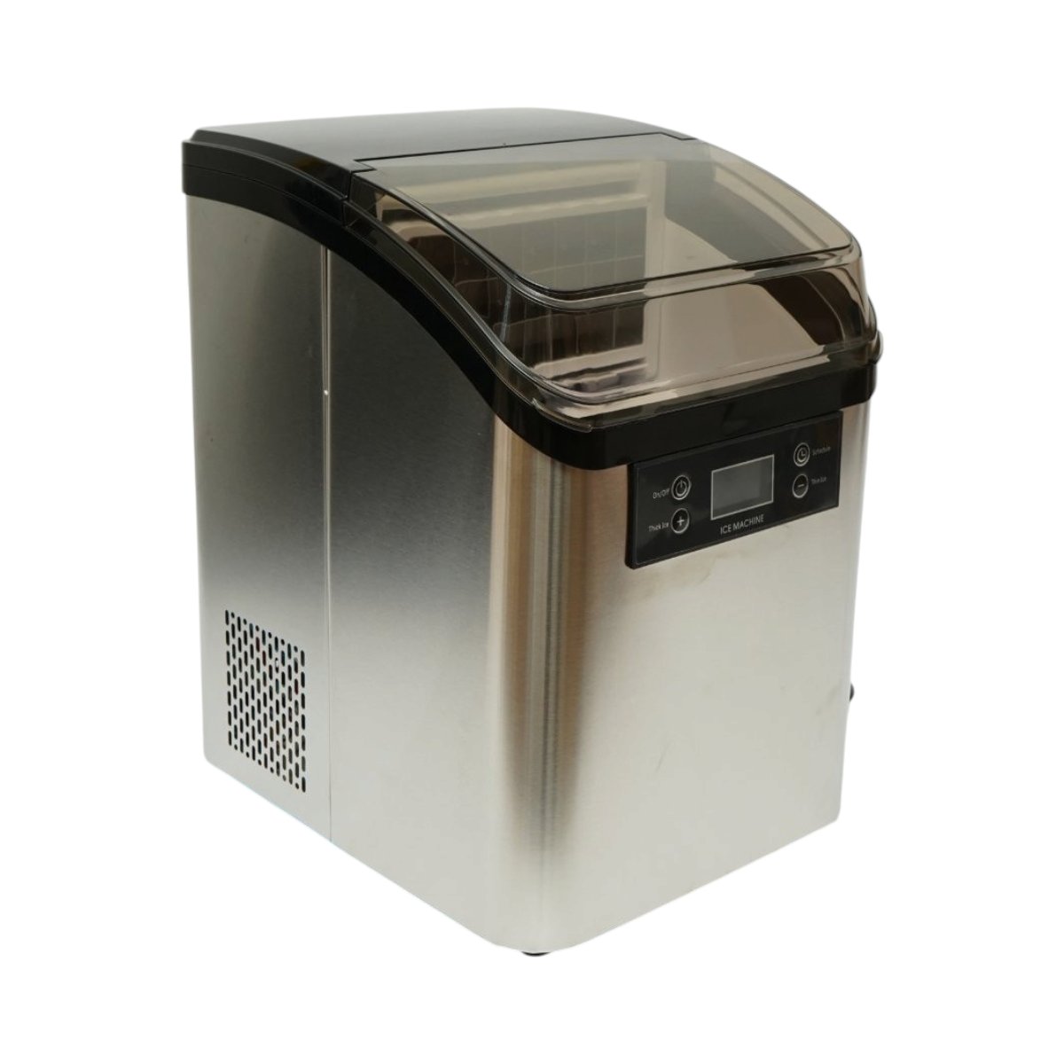 Aparat de facut cuburi de gheata inox 20 kg/24h, rezervor apa 2.5L, cos colectare 1.2kg, autocuratare, afisaj digital - imagine 8